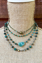 Load image into Gallery viewer, Camden Necklace African Turquoise