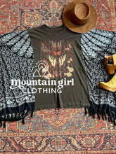 Load image into Gallery viewer, Upcycled Fabric Poncho Band / Graphic Tees