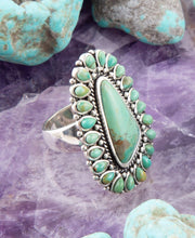 Load image into Gallery viewer, Sedona Turquoise and Sterling Silver Ring