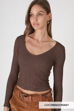 Load image into Gallery viewer, NikiBiki Lace Textured V Neck Top
