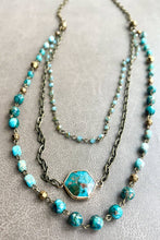 Load image into Gallery viewer, Janet Necklace Turquoise