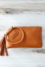 Load image into Gallery viewer, Soft Vegan Leather Wristlet/Clutch