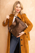Load image into Gallery viewer, Alexa 2-in-1 Hobo Bag w/Dual Zip Compartments