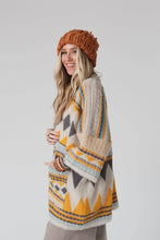 Load image into Gallery viewer, Keep It Up Oversized Cardigan - Mustard
