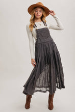 Load image into Gallery viewer, Millie Lace Embroidered Tulle Bib Maxi Dress
