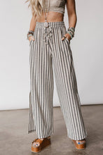 Load image into Gallery viewer, Ibiza Breeze Drawstring Pants - Taupe Black