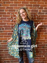 Load image into Gallery viewer, Upcycled Fabric Poncho Band / Graphic Tees