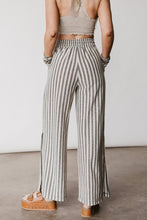 Load image into Gallery viewer, Ibiza Breeze Drawstring Pants - Taupe Black