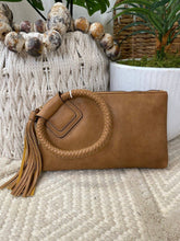 Load image into Gallery viewer, Soft Vegan Leather Wristlet/Clutch
