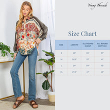 Load image into Gallery viewer, Bishop Sleeves Loose Western Printed Shirt Top