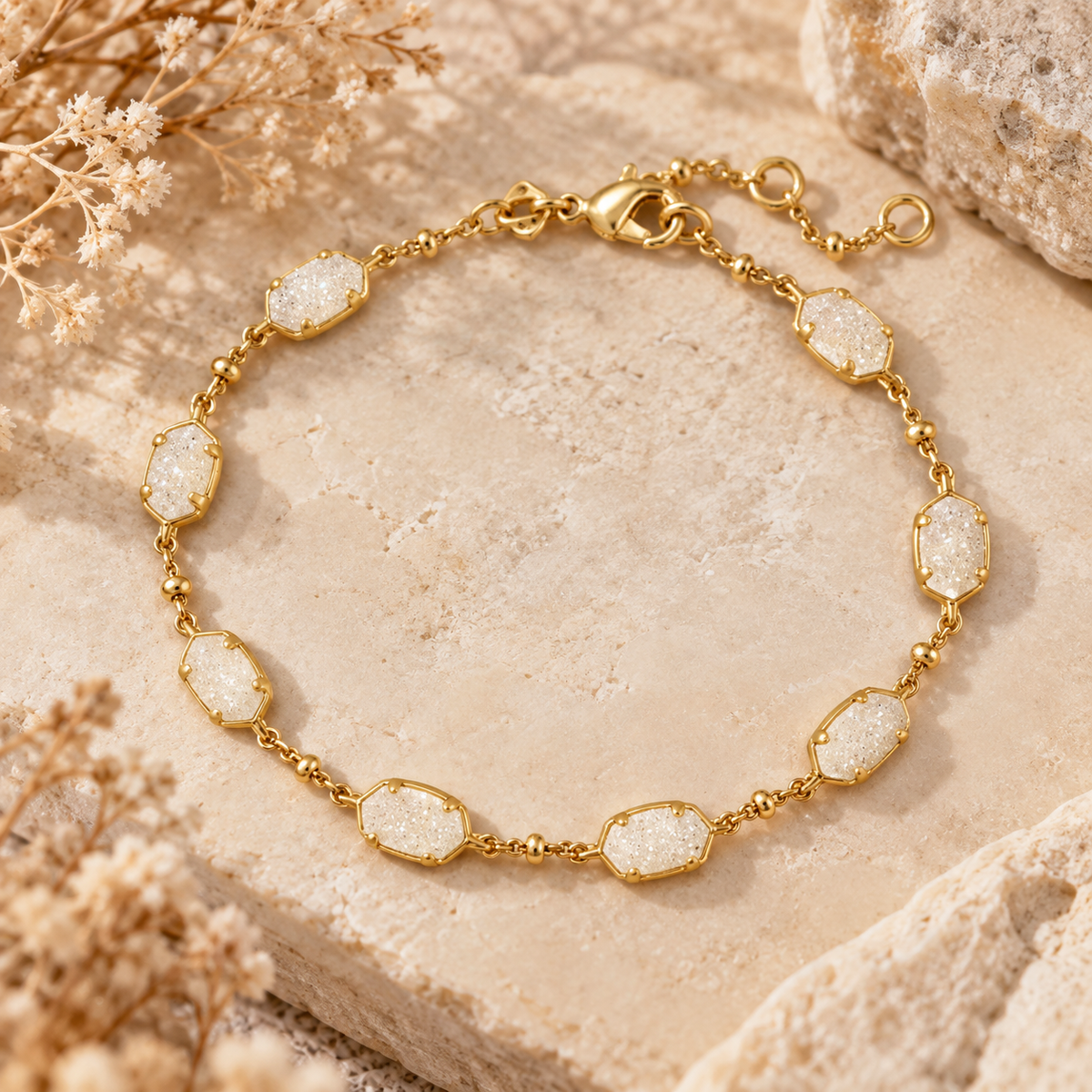 Kendra Scott Emilie Petite Link Bracelet – Madame Peacock's Kendra Scott Emilie Petite Link Bracelet – Madame Peacock's