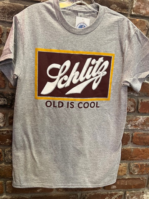 Schlitz Racing Sticker Decal - 4" X 7" Burgundy And White - Vintage Beer Racing Decals