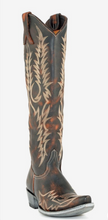 Load image into Gallery viewer, Old Gringo Mayra Bis 18" Shaft Western Boots in Rustic Shedron