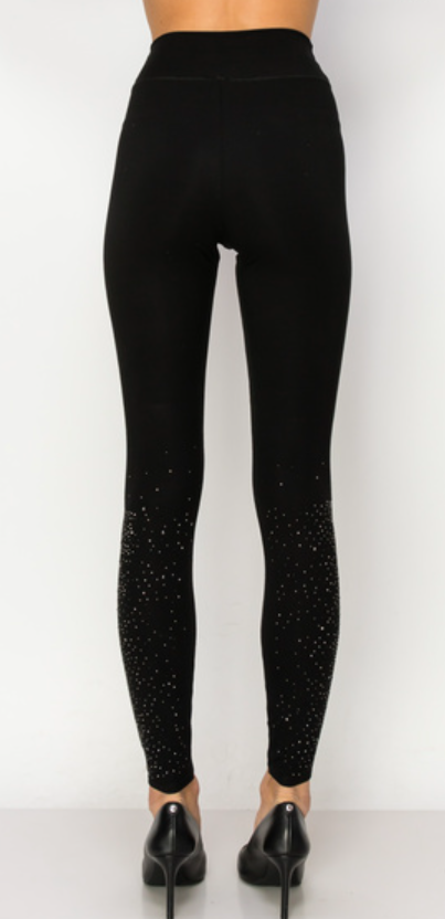 Vocal leggings rhinestone deals