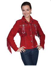 Load image into Gallery viewer, Scully Fringed Leather Western Jacket