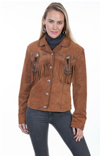 Load image into Gallery viewer, Scully Fringed Leather Western Jacket
