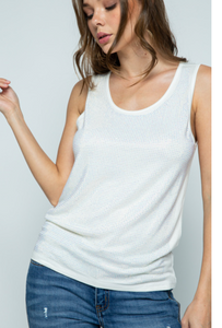 Vocal Beaded Tank 18514T