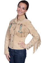 Load image into Gallery viewer, Scully Fringed Leather Western Jacket