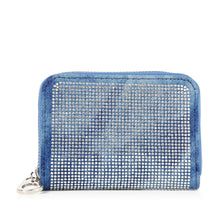 Load image into Gallery viewer, Rhinestone Design Petite Zip Around Wallet