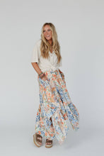 Load image into Gallery viewer, Swing Of Things Pocketed Midi Skirt - Floral