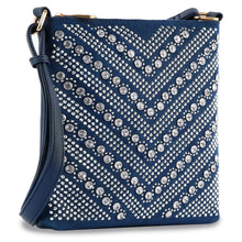 Load image into Gallery viewer, Studded Rhinestone Crossbody Sling