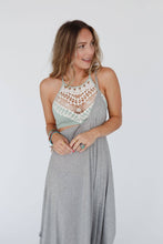 Load image into Gallery viewer, Crochet High Neck Bralette - Sage