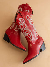 Load image into Gallery viewer, The Amaya | Cherry Classic Western Boot