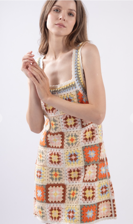 Harper Crochet Dress