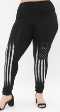 Load image into Gallery viewer, Vocal Plus Flag Leggings
