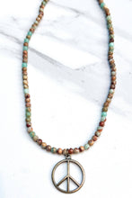 Load image into Gallery viewer, Peace Imperial Jasper Necklace
