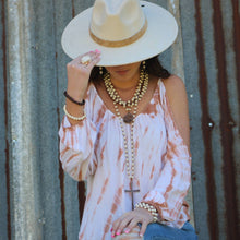 Load image into Gallery viewer, White Turquoise Collar-Length Necklace w/ Indian Buffalo Coin
