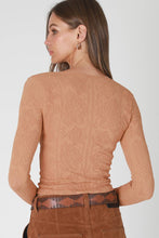 Load image into Gallery viewer, NikiBiki Lace Textured V Neck Top
