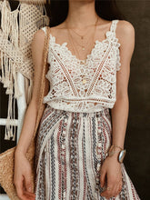Load image into Gallery viewer, Sweet Child Boho Lace Crochet Top - O/S
