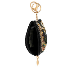 Load image into Gallery viewer, Good Luck Beaded Horse Shoe Coin Purse/Key Fob
