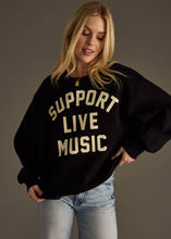 Load image into Gallery viewer, Support Live Music Sweatshirt
