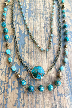 Load image into Gallery viewer, Janet Necklace Turquoise
