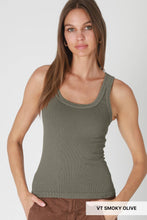 Load image into Gallery viewer, NikiBiki Vintage Reversible Ribbed Tank

