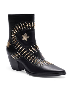 ARISA-80 Star-Studded Western Cowgirl Boots