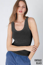 Load image into Gallery viewer, NikiBiki Vintage Reversible Ribbed Tank
