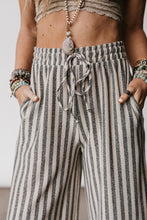 Load image into Gallery viewer, Ibiza Breeze Drawstring Pants - Taupe Black
