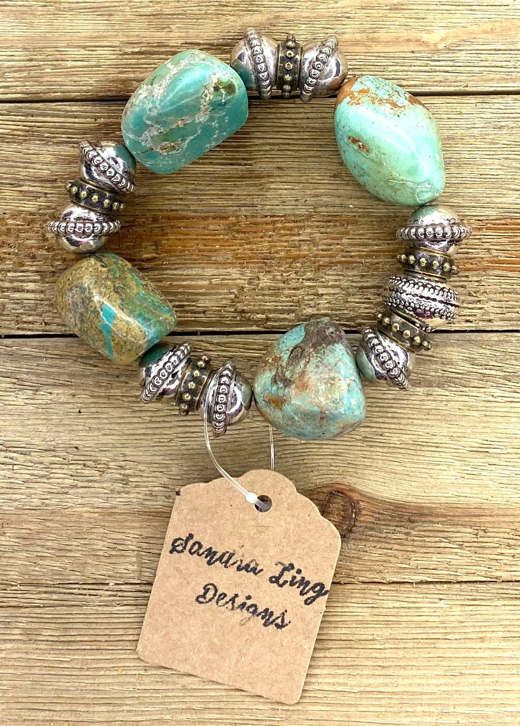 Amalia Bracelet Silver & Turquiose 