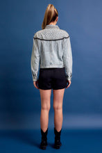 Load image into Gallery viewer, Rivir Denim Jacket With Metal Fringe
