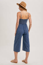 Load image into Gallery viewer, Emile Acid Washed Denim Jumpsuit
