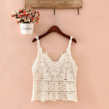 Load image into Gallery viewer, Sweet Child Boho Lace Crochet Top - O/S
