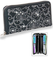 Load image into Gallery viewer, Rhinestone Design Wallet
