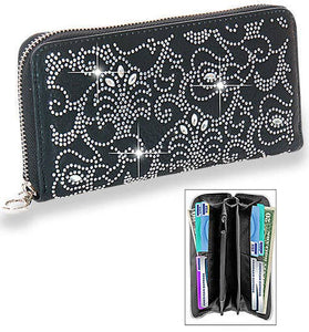 Rhinestone Design Wallet