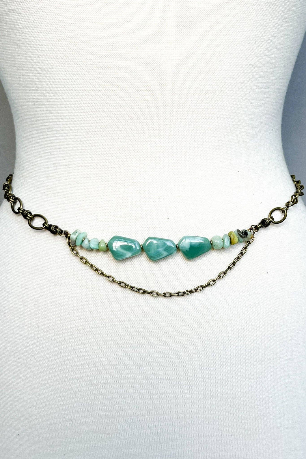 Eilish Necklace/Belt Jade