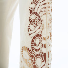 Load image into Gallery viewer, Bayeas High Rise Lace Wide Leg Jeans
