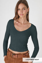 Load image into Gallery viewer, NikiBiki Lace Textured V Neck Top
