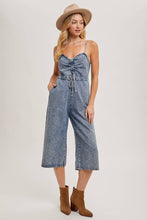 Load image into Gallery viewer, Emile Acid Washed Denim Jumpsuit

